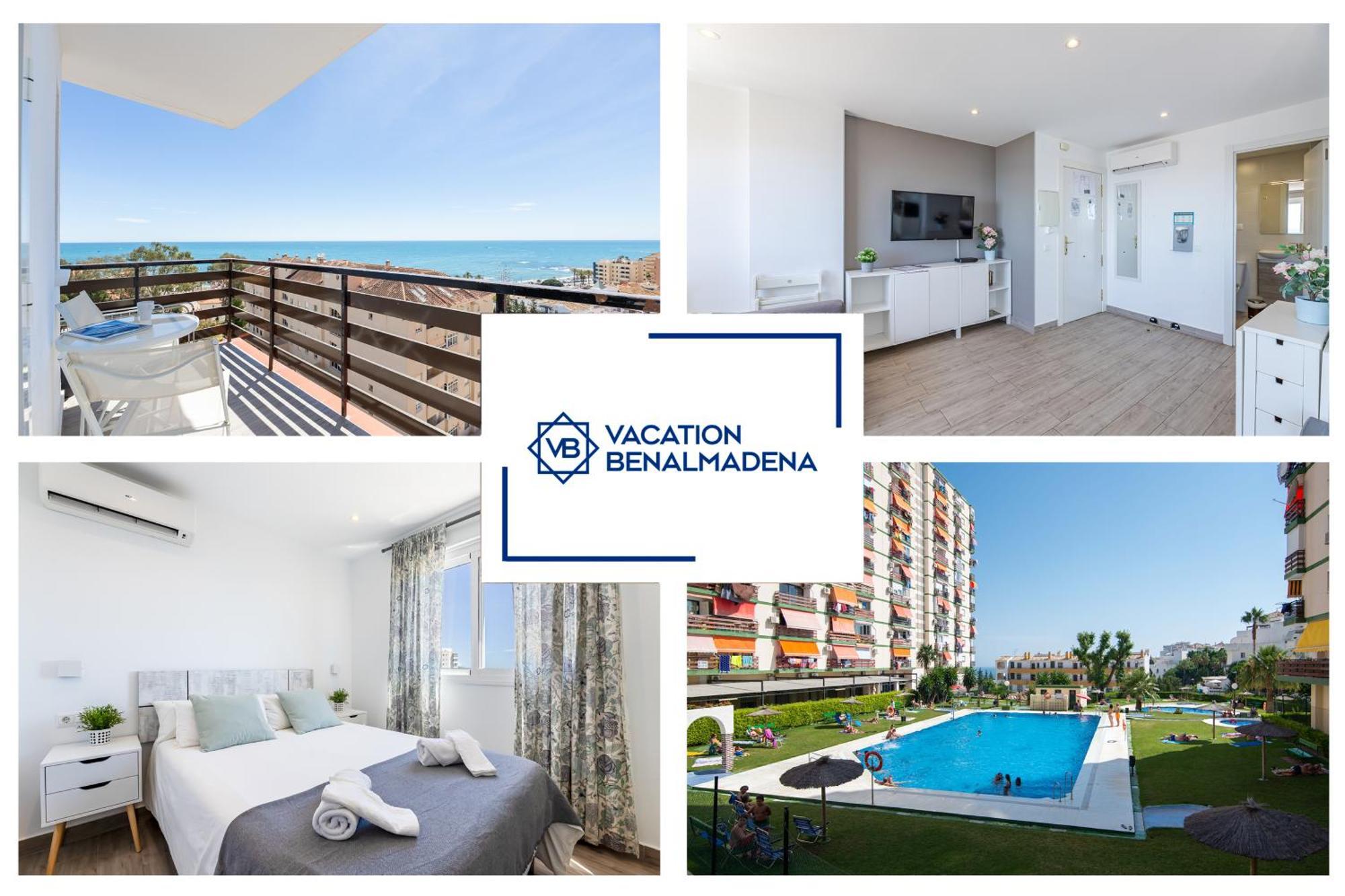 Vb Breathtaking Sea Views 1Bdr Apt Benalmádena Eksteriør billede